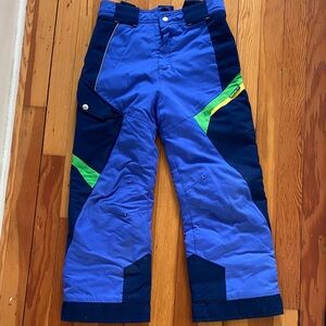 Kids Obermeyer Blue Snow Ski Pants